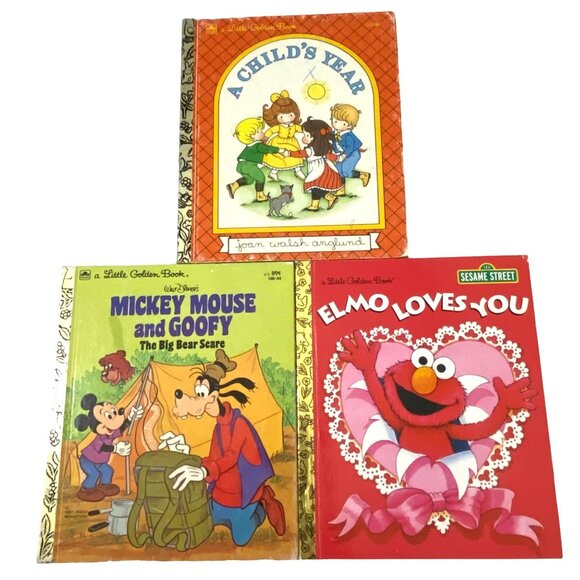 Little Golden Book Lot of 10 - Picture 8 of 14
